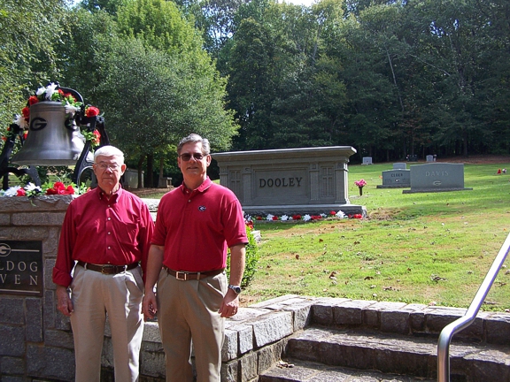 Mike and Joe Fernandez Designers of Vince Dooley Monument